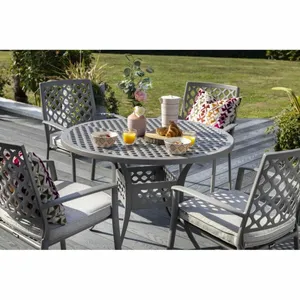 Hartman Avebury 4 Seat Dining Set - Crimini - image 2