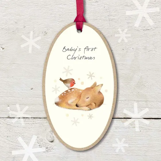 Baby's First Christmas Keepsake Plaque