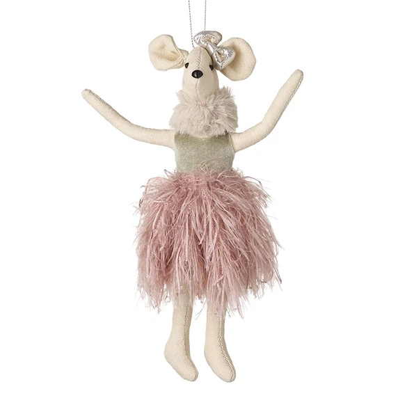 Ballerina Mouse Hanging Decoration
