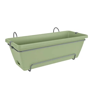 elho Barcelona Pistachio Balcony Trough Kit