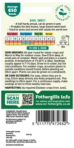 Basil Sweet Seeds - image 2