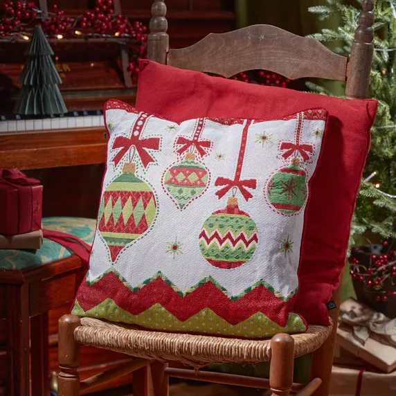 Baubles Cushion