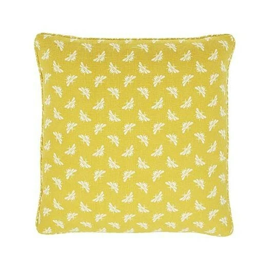 Bee Cushion Ochre Cowell's Garden Centre Woolsington
