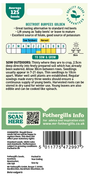 Beetroot Burpees Golden Seeds - image 2