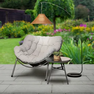 Bellagio Sesame Rattan Floor Lamp - image 2