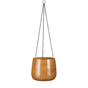 Benson Hanging Planter Brown Ø23cm - image 1