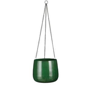 Benson Hanging Planter Green Ø23cm - image 1