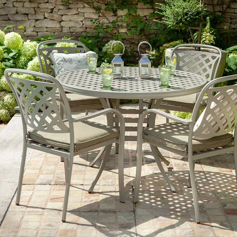 Hartman Berkeley 4 Seat Dining Set Maize Cowell s Garden Centre Woolsington