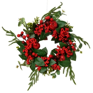 Berries & Apples Artificial Wreath