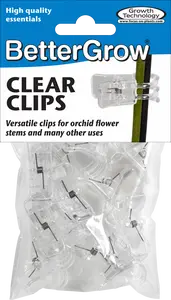 BetterGrow Plant Support Clear Clips