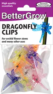 BetterGrow Plant Support Dragonfly Clips