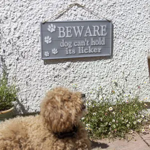 Beware Garden Sign - image 2