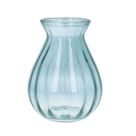 Blue Glass Posy Vase