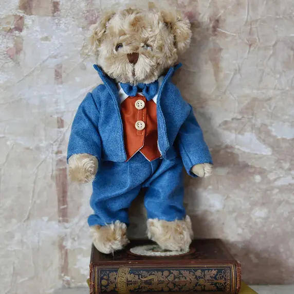 Blue Suit Teddy Bear