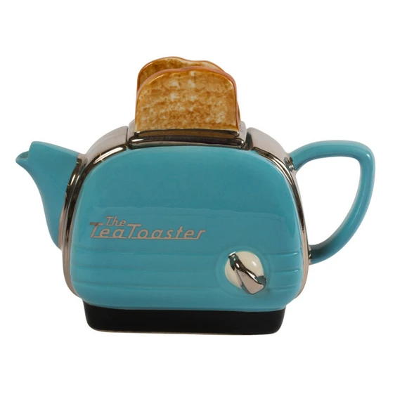 Blue Toaster Teapot