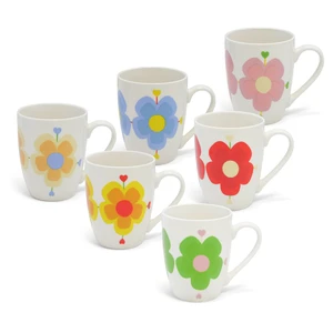 Bold Flowers Mug Set - image 2