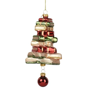 Book Stack Tree Decoration