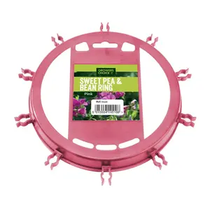 Sweet Pea & Bean Ring - Pink