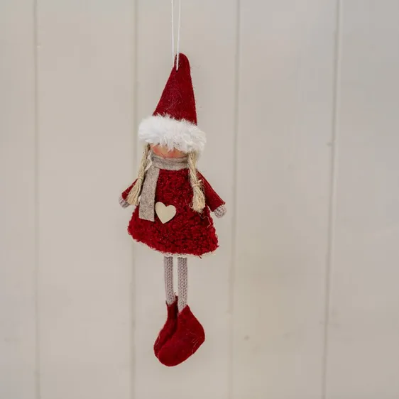 Boucle Dress Doll Hanging Decoration