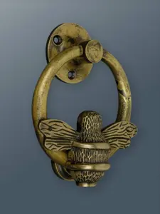 Brass Bee Door Knockers Ring Bee Heritage