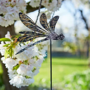 Tom Chambers Breeze Dragonfly Plant Stake