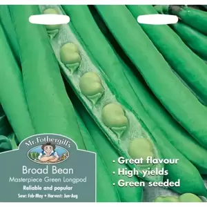 Broad Bean Masterpiece Green Longpod - image 1