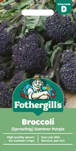 Broccoli (Sprouting) Summer Purple Seeds - image 1