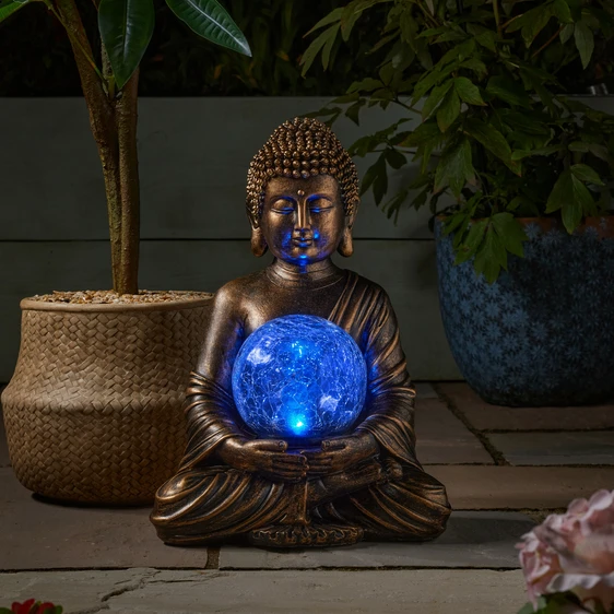 Buddha Orb Solar Light - image 4