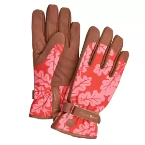 Burgon & Ball Oak Leaf Gloves - Poppy S/M - image 2