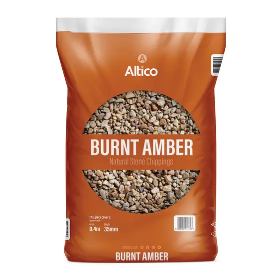 Burnt Amber Natural Stone Chippings - image 4