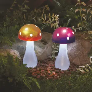 Button Mushroom Stake Light