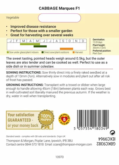Cabbage Marques F1 - image 2