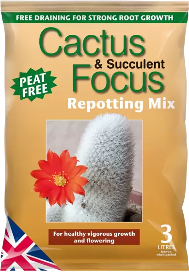 Cactus & Succulent Focus Peat Free Repotting Mix 3L