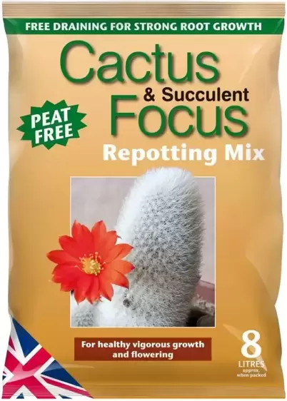 Cactus & Succulent Focus Peat Free Repotting Mix 8L
