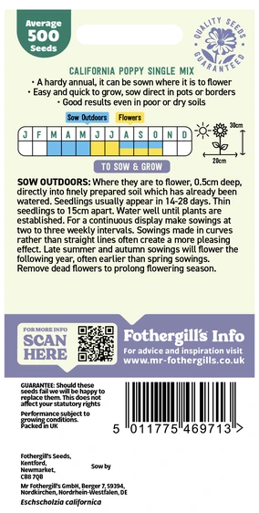 Californian Poppy Single Mixed - image 2