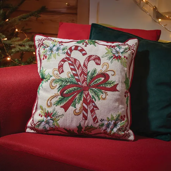 Candy Canes Cushion