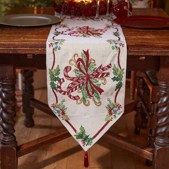 Candy Canes Table Runner - 240cm - image 1