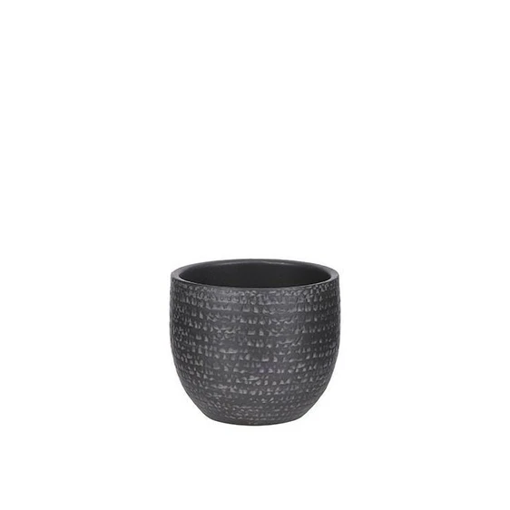 Carrie Black Pot - Ø14cm