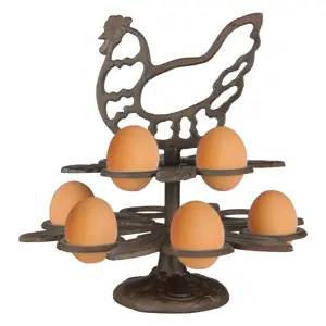 Cast Iron Egg Holder
