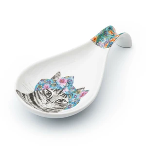 Cat Print Spoon Rest