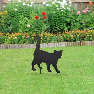 Cat Shadow Decorative Stake - image 1