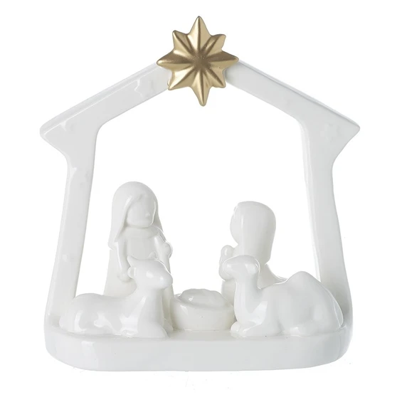 Ceramic Nativity Scene