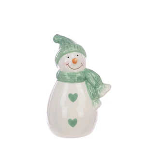 Ceramic Snowman Figurine - Small