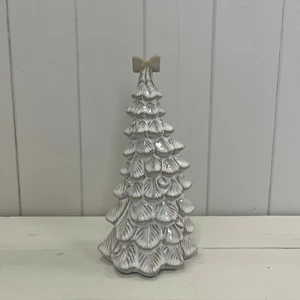 Ceramic Twisting Christmas Tree Decoration - Small