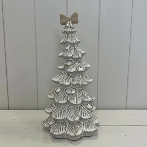 Ceramic Twisting Christmas Tree Decoration - Large