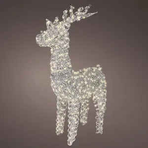 Chainmail Light Up Reindeer - 104cm