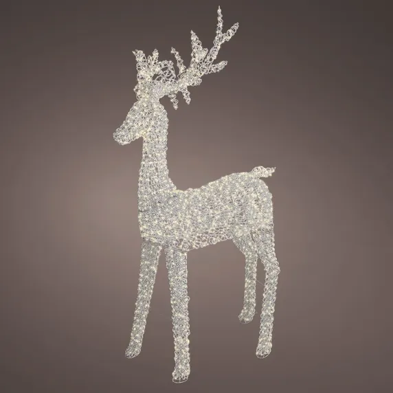 Chainmail Light Up Reindeer - 200cm