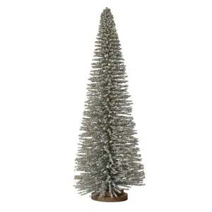 Champagne Glitter Tree Decoration 39cm