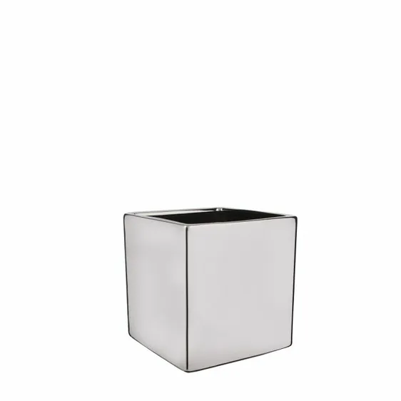 Chaz Silver Square Pot - Ø10cm