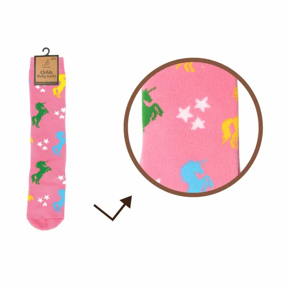 Children's Mystical Unicorns Welly Socks